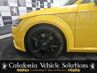 USED 2015 15 AUDI TT 2.0 TTS TFSI QUATTRO 2d 306 BHP VEGAS YELLOW WITH BLACK LEATHER. AUDI SERVICE HISTORY AND ONLY ONE FORMER OWNER. 6 MONTH WARRANTY