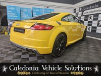 USED 2015 15 AUDI TT 2.0 TTS TFSI QUATTRO 2d 306 BHP VEGAS YELLOW WITH BLACK LEATHER. AUDI SERVICE HISTORY AND ONLY ONE FORMER OWNER. 6 MONTH WARRANTY