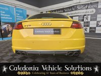 USED 2015 15 AUDI TT 2.0 TTS TFSI QUATTRO 2d 306 BHP VEGAS YELLOW WITH BLACK LEATHER. AUDI SERVICE HISTORY AND ONLY ONE FORMER OWNER. 6 MONTH WARRANTY