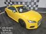 USED 2015 15 AUDI TT 2.0 TTS TFSI QUATTRO 2d 306 BHP VEGAS YELLOW WITH BLACK LEATHER. AUDI SERVICE HISTORY AND ONLY ONE FORMER OWNER. 6 MONTH WARRANTY