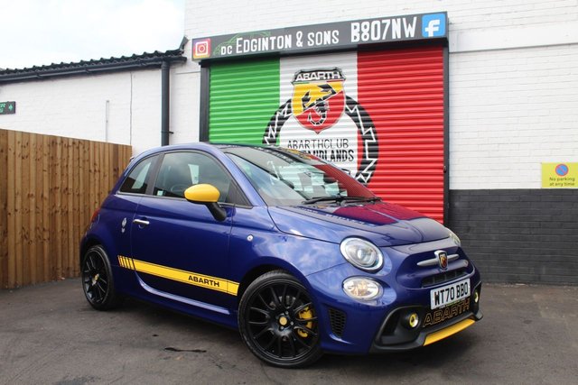 2020 70 Abarth 595 1.4 595 PISTA 70TH ANNIVERSARY 3d 162 BHP