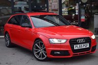 USED 2015 65 AUDI A4 2.0 AVANT TDI BLACK EDITION NAV 5d 187 BHP SH-RPARK-NAV-DAB-HLEATHER