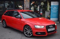 USED 2015 65 AUDI A4 2.0 AVANT TDI BLACK EDITION NAV 5d 187 BHP SH-RPARK-NAV-DAB-HLEATHER