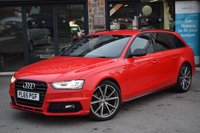 USED 2015 65 AUDI A4 2.0 AVANT TDI BLACK EDITION NAV 5d 187 BHP SH-RPARK-NAV-DAB-HLEATHER