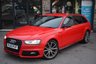 USED 2015 65 AUDI A4 2.0 AVANT TDI BLACK EDITION NAV 5d 187 BHP SH-RPARK-NAV-DAB-HLEATHER