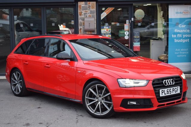 2015 65 Audi A4 2.0 AVANT TDI BLACK EDITION NAV 5d 187 BHP
