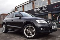 USED 2014 14 AUDI Q5 2.0 TDI QUATTRO S LINE PLUS START/STOP 5d 148 BHP SAT NAV-PAN ROOF -F/R PARK-