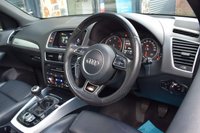 USED 2014 14 AUDI Q5 2.0 TDI QUATTRO S LINE PLUS START/STOP 5d 148 BHP SAT NAV-PAN ROOF -F/R PARK-