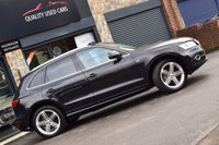 USED 2014 14 AUDI Q5 2.0 TDI QUATTRO S LINE PLUS START/STOP 5d 148 BHP SAT NAV-PAN ROOF -F/R PARK-