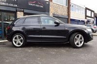 USED 2014 14 AUDI Q5 2.0 TDI QUATTRO S LINE PLUS START/STOP 5d 148 BHP SAT NAV-PAN ROOF -F/R PARK-