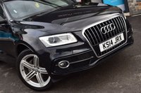 USED 2014 14 AUDI Q5 2.0 TDI QUATTRO S LINE PLUS START/STOP 5d 148 BHP SAT NAV-PAN ROOF -F/R PARK-
