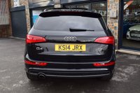 USED 2014 14 AUDI Q5 2.0 TDI QUATTRO S LINE PLUS START/STOP 5d 148 BHP SAT NAV-PAN ROOF -F/R PARK-