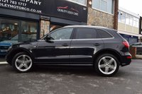 USED 2014 14 AUDI Q5 2.0 TDI QUATTRO S LINE PLUS START/STOP 5d 148 BHP SAT NAV-PAN ROOF -F/R PARK-