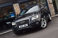 USED 2014 14 AUDI Q5 2.0 TDI QUATTRO S LINE PLUS START/STOP 5d 148 BHP SAT NAV-PAN ROOF -F/R PARK-