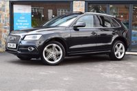 USED 2014 14 AUDI Q5 2.0 TDI QUATTRO S LINE PLUS START/STOP 5d 148 BHP SAT NAV-PAN ROOF -F/R PARK-