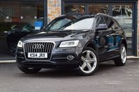 USED 2014 14 AUDI Q5 2.0 TDI QUATTRO S LINE PLUS START/STOP 5d 148 BHP SAT NAV-PAN ROOF -F/R PARK-