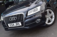 USED 2014 14 AUDI Q5 2.0 TDI QUATTRO S LINE PLUS START/STOP 5d 148 BHP SAT NAV-PAN ROOF -F/R PARK-