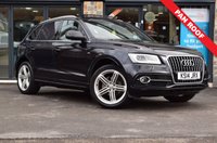 USED 2014 14 AUDI Q5 2.0 TDI QUATTRO S LINE PLUS START/STOP 5d 148 BHP SAT NAV-PAN ROOF -F/R PARK-