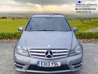 USED 2013 04 MERCEDES-BENZ C-CLASS 2.1 C220 CDI BLUEEFFICIENCY AMG SPORT PLUS 4d 168 BHP OVER 50 CARS IN STOCK