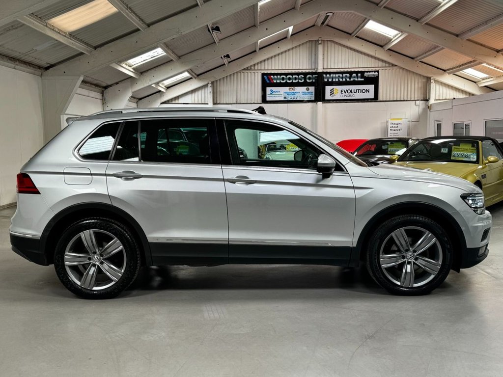 USED 2019 19 VOLKSWAGEN TIGUAN 2.0 SEL TDI 4MOTION DSG 5d 148 BHP 19" ALLOYS+PAN ROOF+F/R SENSOR