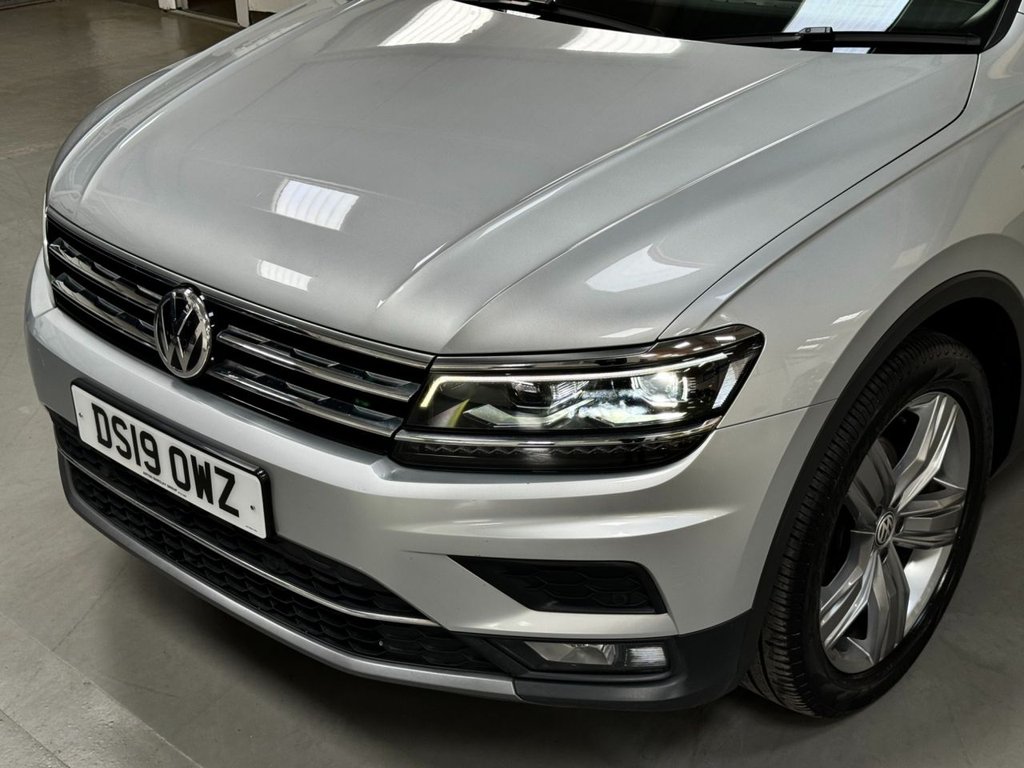 USED 2019 19 VOLKSWAGEN TIGUAN 2.0 SEL TDI 4MOTION DSG 5d 148 BHP 19" ALLOYS+PAN ROOF+F/R SENSOR