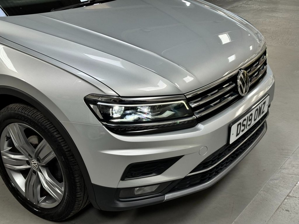 USED 2019 19 VOLKSWAGEN TIGUAN 2.0 SEL TDI 4MOTION DSG 5d 148 BHP 19" ALLOYS+PAN ROOF+F/R SENSOR