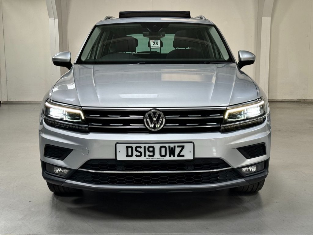 USED 2019 19 VOLKSWAGEN TIGUAN 2.0 SEL TDI 4MOTION DSG 5d 148 BHP 19" ALLOYS+PAN ROOF+F/R SENSOR