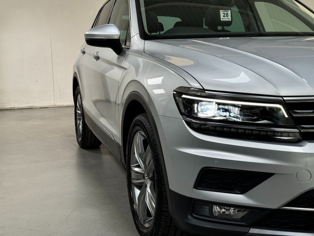 USED 2019 19 VOLKSWAGEN TIGUAN 2.0 SEL TDI 4MOTION DSG 5d 148 BHP 19" ALLOYS+PAN ROOF+F/R SENSOR