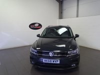USED 2018 68 VOLKSWAGEN TIGUAN 2.0 SE NAVIGATION TDI 5d 148 BHP FSH SAT NAV CRUISE PARK SENSORS