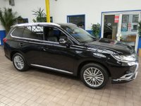 USED 2020 20 MITSUBISHI OUTLANDER 2.4 PHEV EXCEED SAFETY 5d 222 BHP SAT NAV HEATED LEATHER REAR VIEW CAMERA PARKING SENSORS 1 OWNER SERVICE LOW MILES