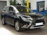 USED 2020 20 MITSUBISHI OUTLANDER 2.4 PHEV EXCEED SAFETY 5d 222 BHP SAT NAV HEATED LEATHER REAR VIEW CAMERA PARKING SENSORS 1 OWNER SERVICE LOW MILES