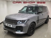 USED 2020 70 LAND ROVER RANGE ROVER 5.0 V8 S/C GPF (525 PS) AUTOBIOGRAPHY AUTO 4WD ( EURO 6 ) S/S LWB SUV + COLOSSAL SPECIFICATION + OVERFINCH INTERIOR AND EXTERIOR + UPGRADED SPORTS EXHAUST + CARBON BODY KIT + 23