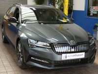 USED 2020 70 SKODA SUPERB 1.4 SPORTLINE PLUS IV DSG 5d 215 BHP SAT NAV HEATED SEATS HEATED STEERING WHEEL PART LEATHER CRUISE CONTROL PARKING SENSORS FACTORY TOW BAR 1 OWNER EXCELLENT SERVICE HISTORY WARRANTY
