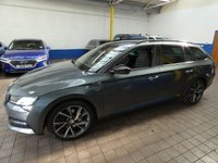 USED 2020 70 SKODA SUPERB 1.4 SPORTLINE PLUS IV DSG 5d 215 BHP SAT NAV HEATED SEATS HEATED STEERING WHEEL PART LEATHER CRUISE CONTROL PARKING SENSORS FACTORY TOW BAR 1 OWNER EXCELLENT SERVICE HISTORY WARRANTY