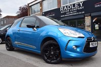 USED 2013 13 CITROEN DS3 1.6 DSTYLE PLUS 3d 120 BHP FSH-RPARK-BTOOTH-ULEZ-CAZ