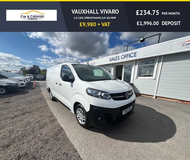 View our VAUXHALL VIVARO