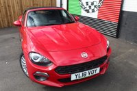 USED 2018 18 FIAT 124 1.4 SPIDER MULTIAIR CLASSICA 2d 139 BHP ONLY 22,000 MILES
