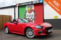 USED 2018 18 FIAT 124 1.4 SPIDER MULTIAIR CLASSICA 2d 139 BHP ONLY 22,000 MILES