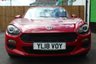 USED 2018 18 FIAT 124 1.4 SPIDER MULTIAIR CLASSICA 2d 139 BHP ONLY 22,000 MILES
