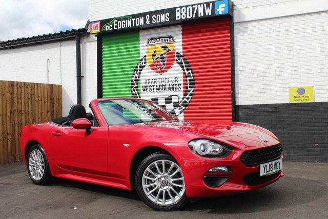 2018 18 Fiat 124 1.4 SPIDER MULTIAIR CLASSICA 2d 139 BHP