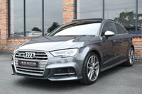 USED 2017 66 AUDI S3 2.0 S3 QUATTRO 3d 306 BHP PAN ROOF / SS SEATS / MATRIX