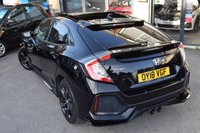 USED 2018 18 HONDA CIVIC 1.5 VTEC SPORT PLUS 5d 180 BHP FSH-RCAM-PANROOF-Apple Car-NAV