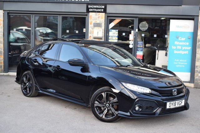 2018 18 Honda Civic 1.5 VTEC SPORT PLUS 5d 180 BHP