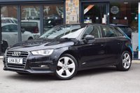 USED 2014 14 AUDI A3 1.6 TDI SPORT 5d 104 BHP FSH-RPARK-DAB-NAV-BTOOTH-AUTO
