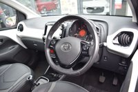 USED 2017 67 TOYOTA AYGO 1.0 VVT-I X-CLUSIV 3 X-SHIFT 5d 69 BHP FSH-RCAM-DAB-LEATHER-AUTO