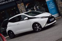 USED 2017 67 TOYOTA AYGO 1.0 VVT-I X-CLUSIV 3 X-SHIFT 5d 69 BHP FSH-RCAM-DAB-LEATHER-AUTO