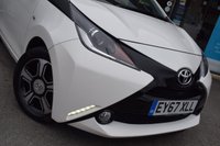 USED 2017 67 TOYOTA AYGO 1.0 VVT-I X-CLUSIV 3 X-SHIFT 5d 69 BHP FSH-RCAM-DAB-LEATHER-AUTO