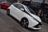 USED 2017 67 TOYOTA AYGO 1.0 VVT-I X-CLUSIV 3 X-SHIFT 5d 69 BHP FSH-RCAM-DAB-LEATHER-AUTO