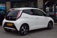 USED 2017 67 TOYOTA AYGO 1.0 VVT-I X-CLUSIV 3 X-SHIFT 5d 69 BHP FSH-RCAM-DAB-LEATHER-AUTO