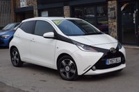 USED 2017 67 TOYOTA AYGO 1.0 VVT-I X-CLUSIV 3 X-SHIFT 5d 69 BHP FSH-RCAM-DAB-LEATHER-AUTO